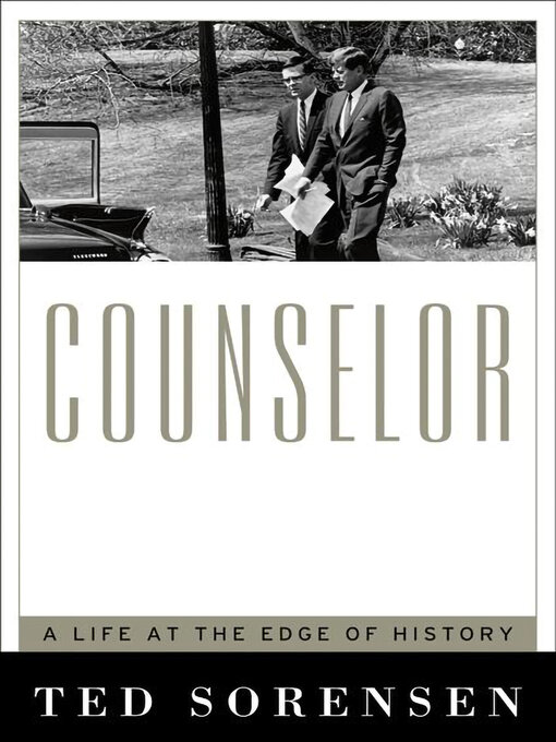 Title details for Counselor by Theodore C. Sorenson - Wait list